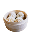 Empanadillas al vapor con caldo